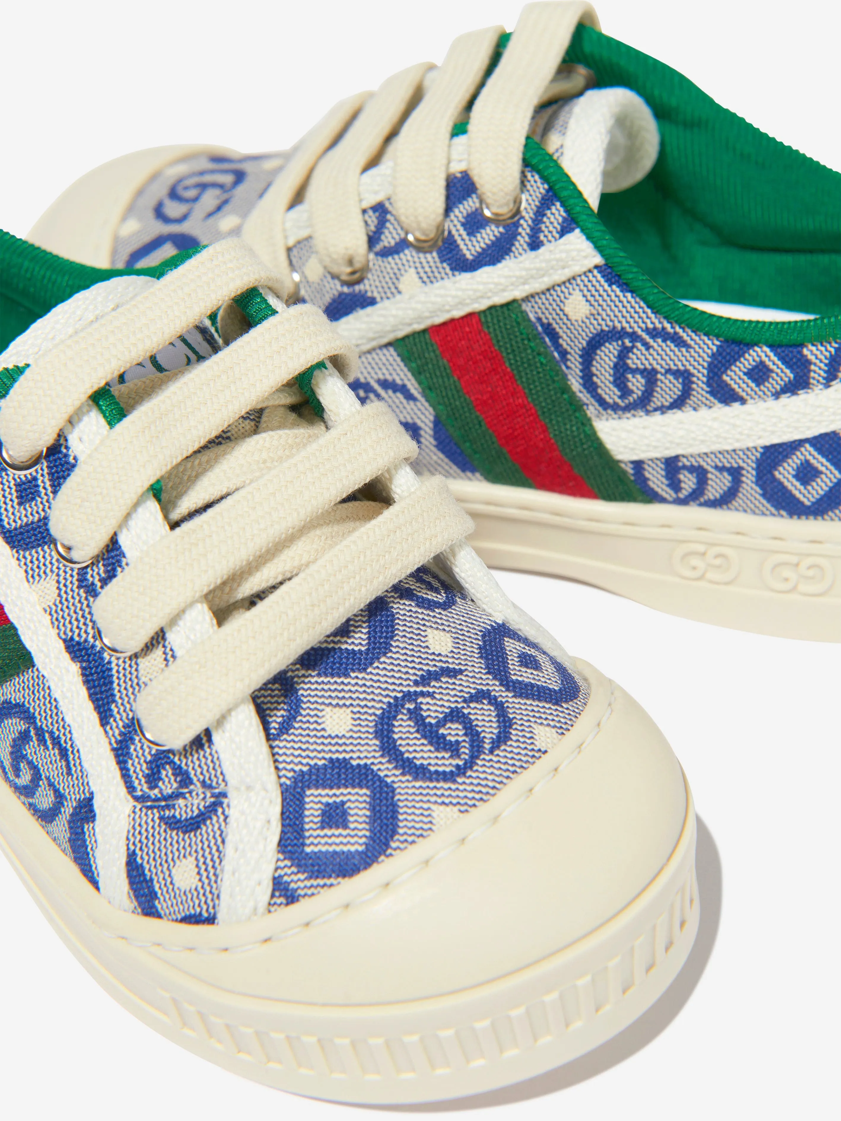 Gucci Kids GG Tennis Trainers