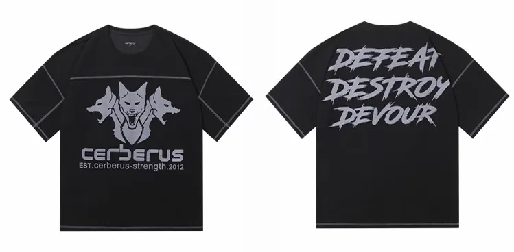 GYM BUDDY HELLHOUND WORKOUT T SHIRTS