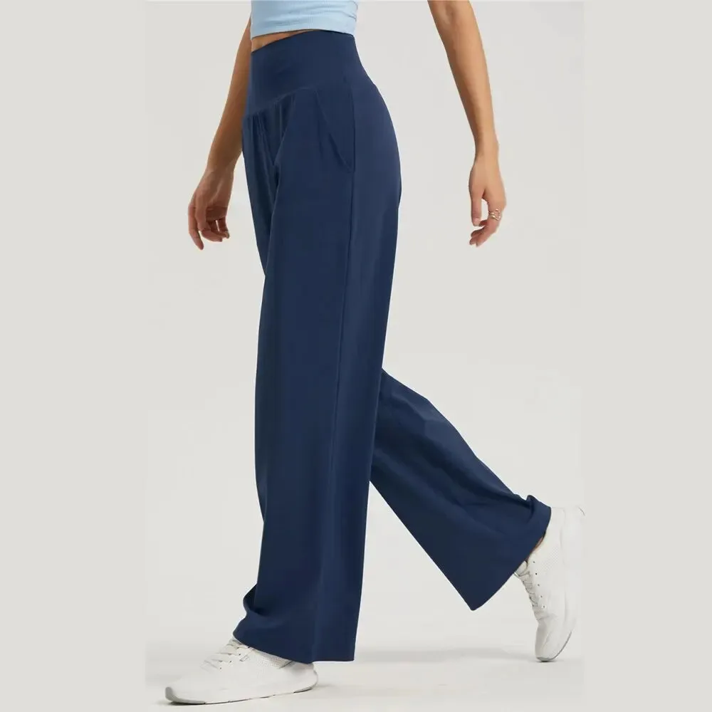 Ivyshape | Casual Wide Yoga Pants for Women