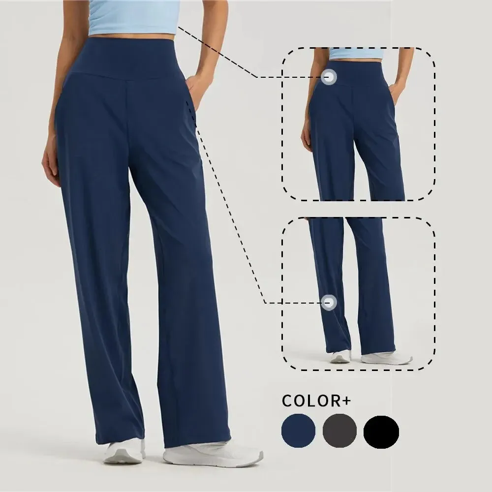 Ivyshape | Casual Wide Yoga Pants for Women