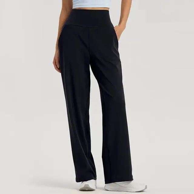 Ivyshape | Casual Wide Yoga Pants for Women