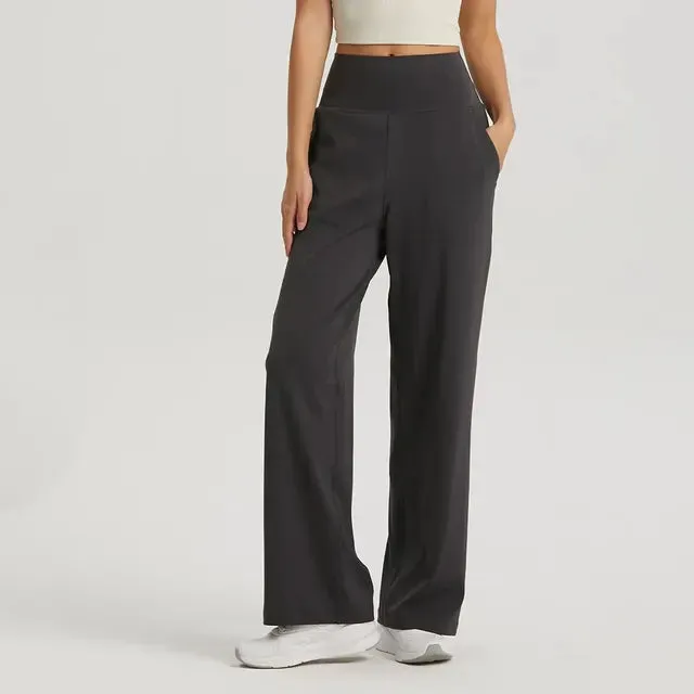 Ivyshape | Casual Wide Yoga Pants for Women