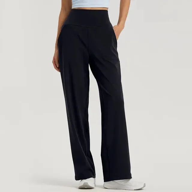Ivyshape | Casual Wide Yoga Pants for Women