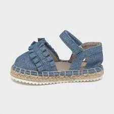 Jute Ruffle Espadrilles Shoes by Mayoral