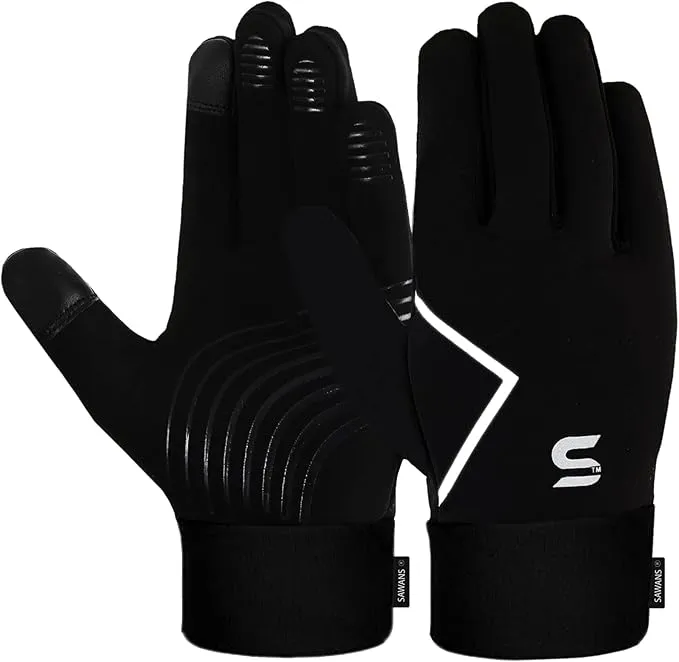 Kids Running Sports Gloves Cycling Boys Winter Touch Screen Thermal Children Girls Windproof Outdoor Anti-slip Gloves Warm Bike Riding Football Walking Ski Ages 4-12