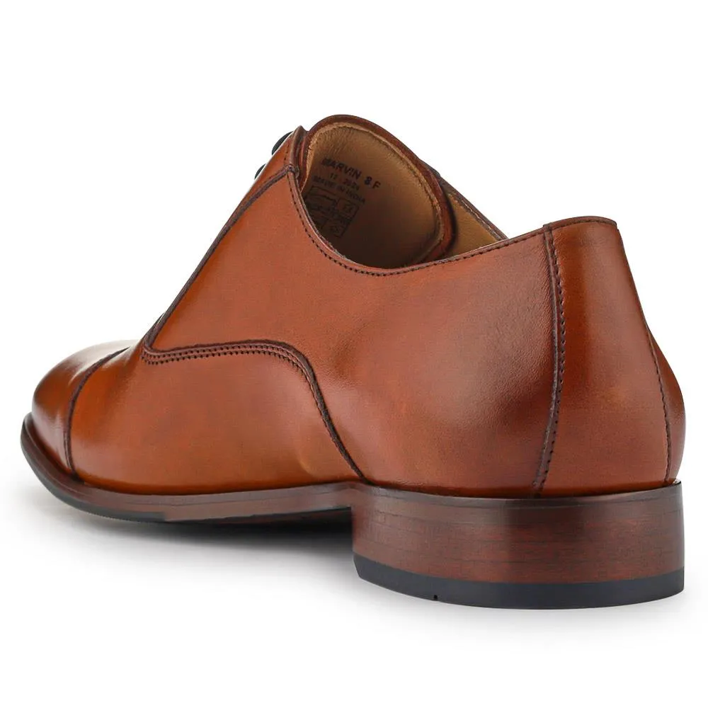 Marvin Leather Oxford Shoes - MARVIN / 325 748