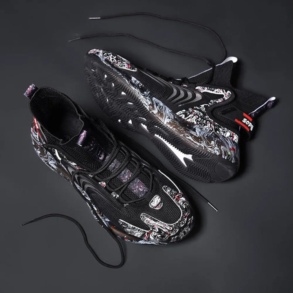 Men Casual Trainer Race Breathable Loafers Running Shoes