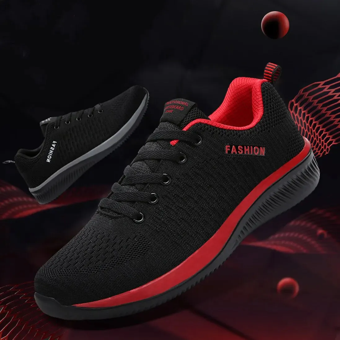Men's & Women's Lightweight Running Sneakers – Breathable Casual Sport Shoes