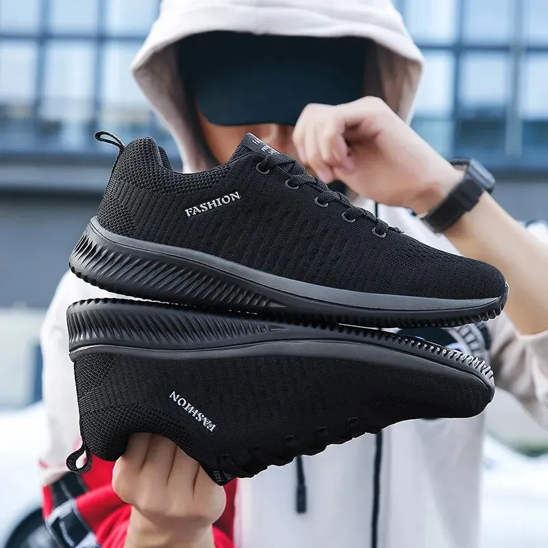 Men's & Women's Lightweight Running Sneakers – Breathable Casual Sport Shoes