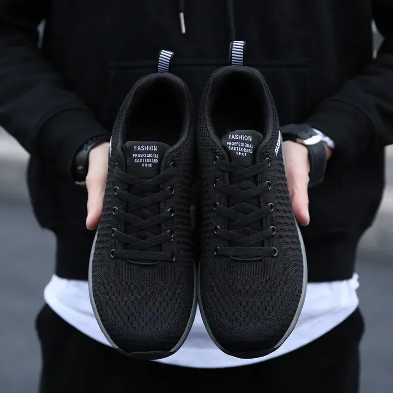Men's & Women's Lightweight Running Sneakers – Breathable Casual Sport Shoes