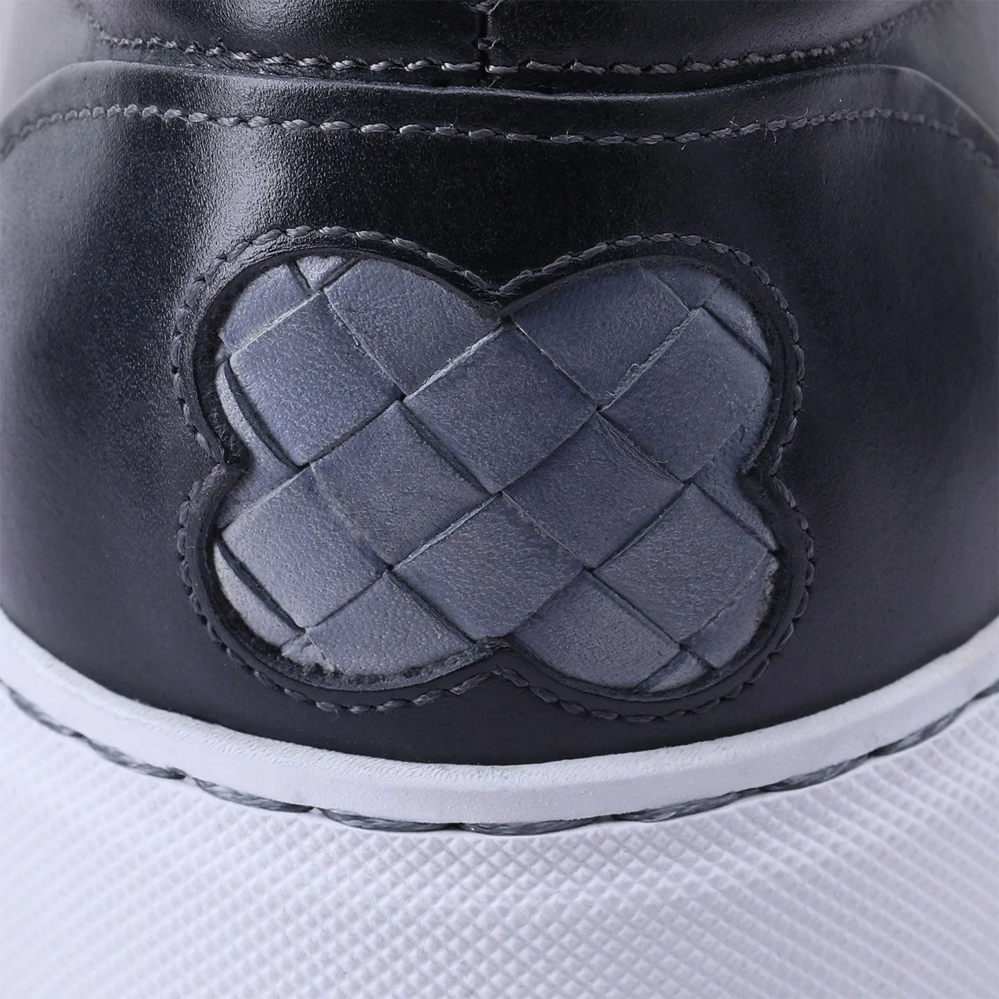 Men’s Black & Gray Slip-On Sneaker