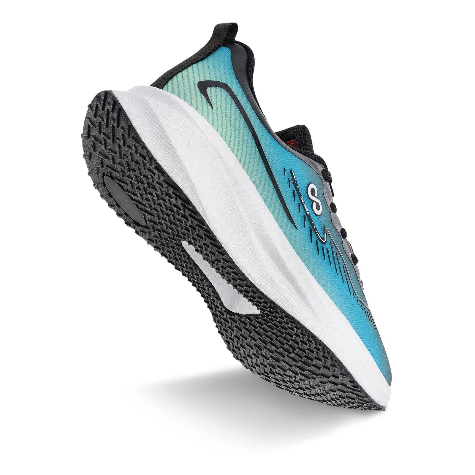 Men's Lace-up Sports Shoe - WS9163 Blue Green