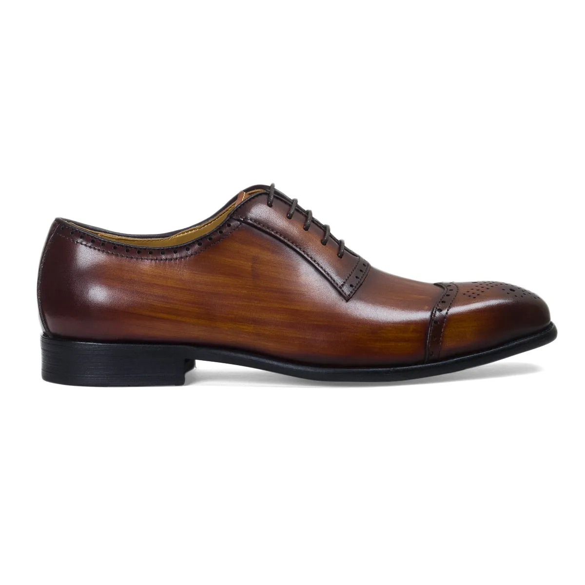 Milano Patina Leather Brogues (Patina Tan - Limited Edition)