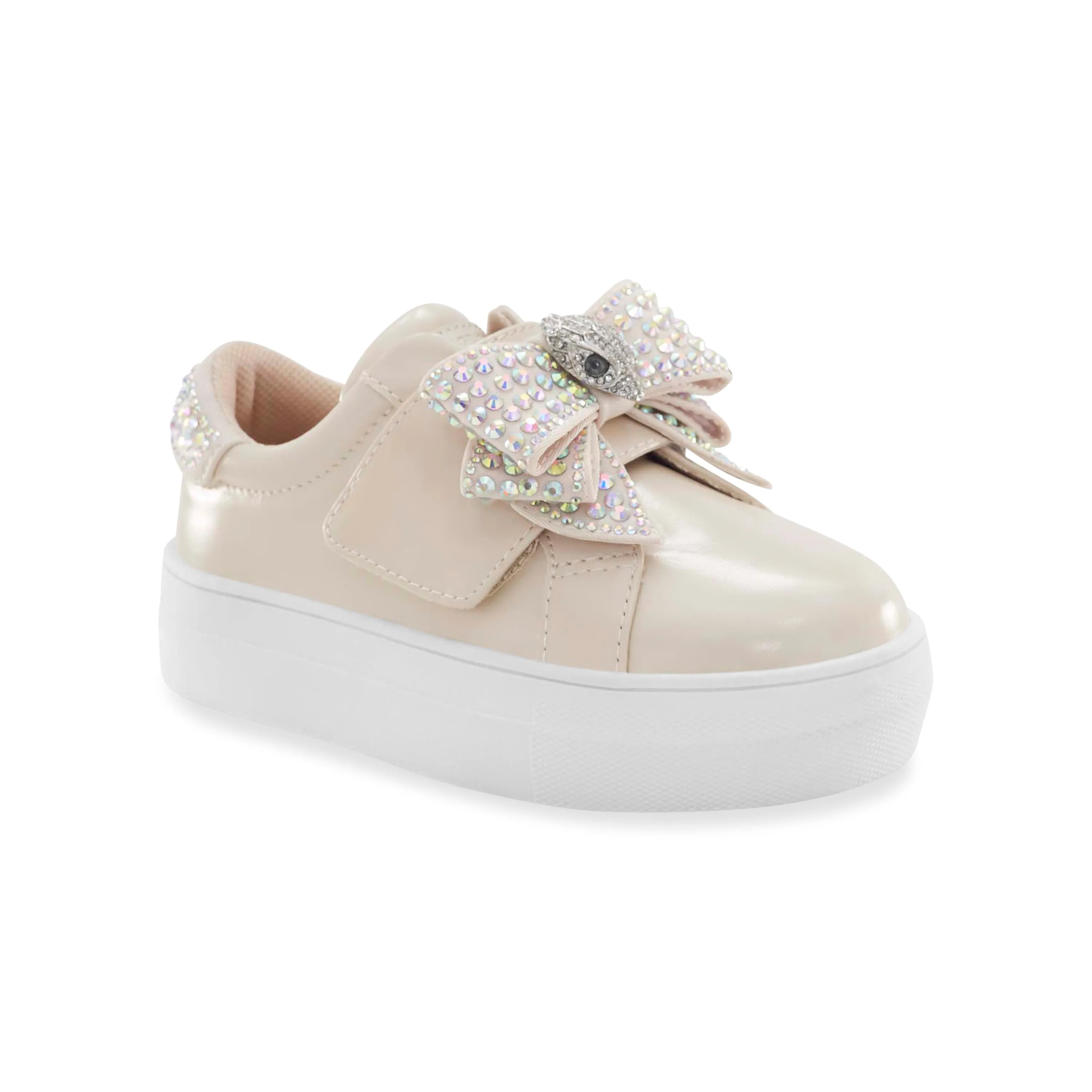Mini Laney Bow Sneaker - Little Kid Bone