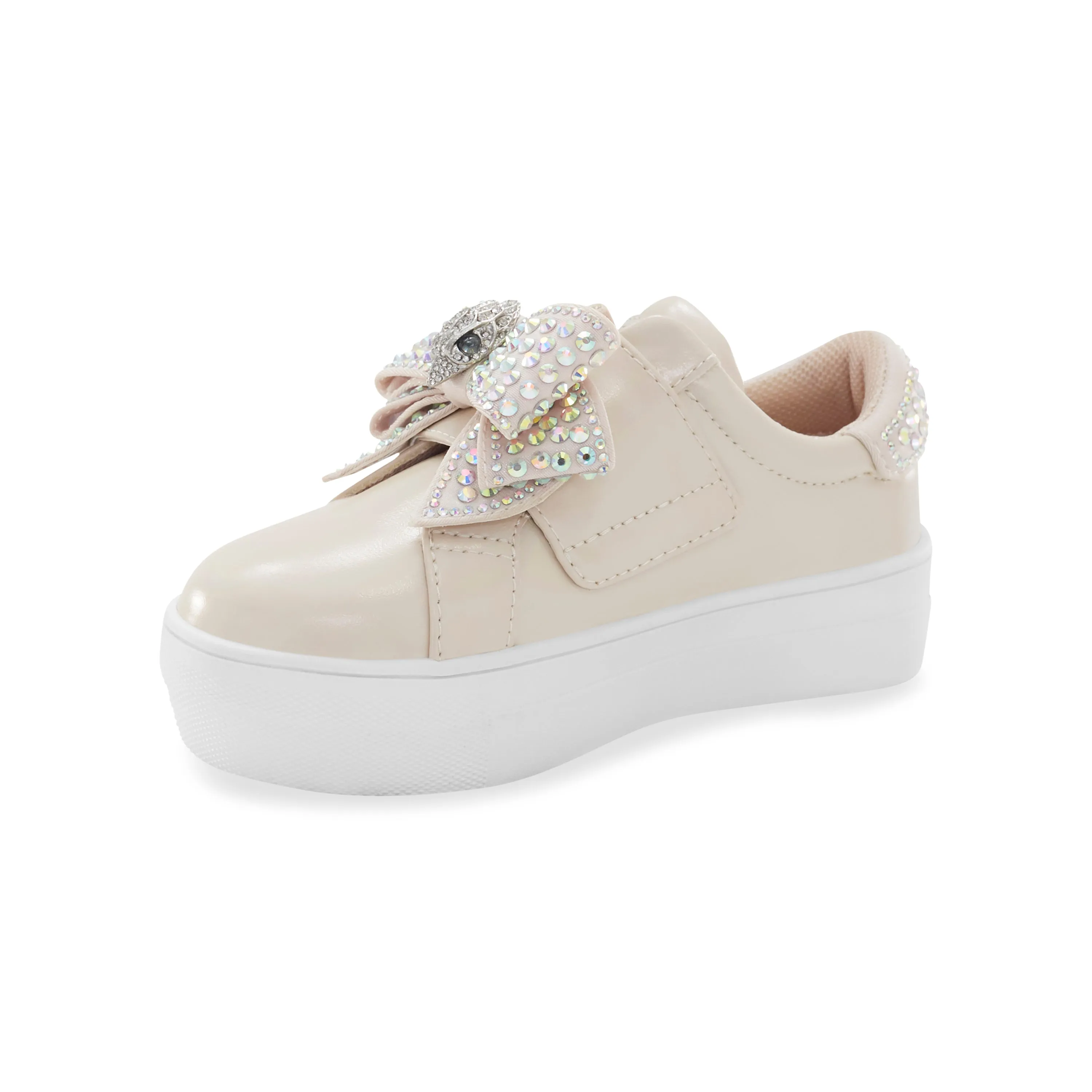 Mini Laney Bow Sneaker - Little Kid Bone