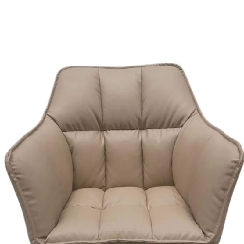 Modern Comfortable Nordic Leather Office Chair Y2806S Beige