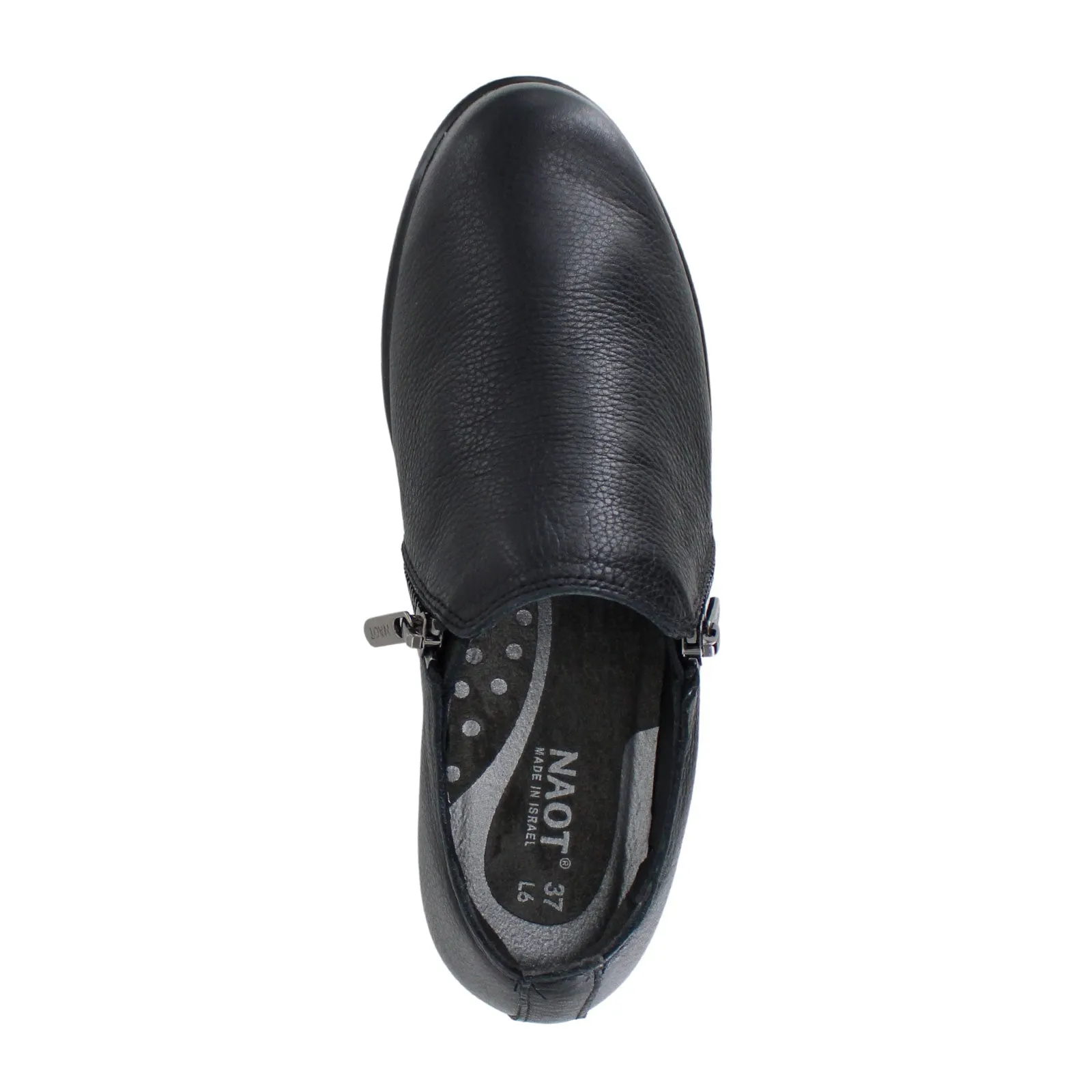 Naot Autan Slip On (Women) - Soft Black Leather