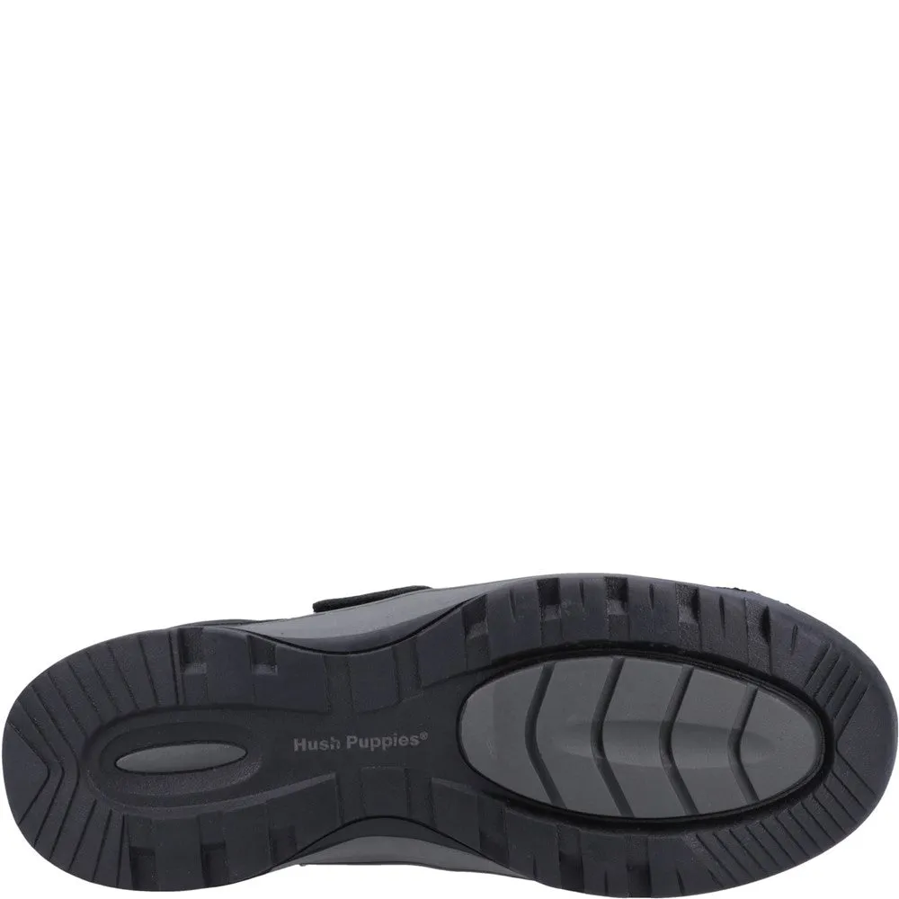 Navy Nubuck Casper Touch Fastening Shoes