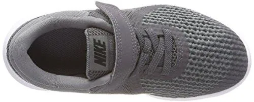 Nike Boys' Revolution 4 (PSV) Running Shoe, Dark Black-Cool Grey-White, 1.5Y Regular US Little Kid