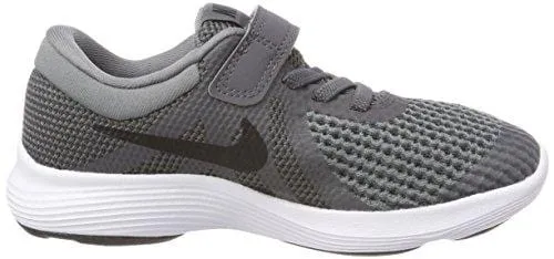 Nike Boys' Revolution 4 (PSV) Running Shoe, Dark Black-Cool Grey-White, 1.5Y Regular US Little Kid