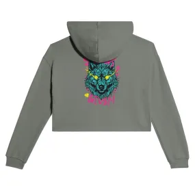NO HUGS GIVEN Women's Cropped Hoodie