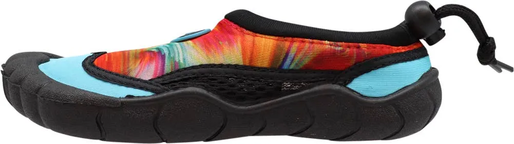 NORTY Girls 11-4 Teal Tie Dye Watershoe 38790K