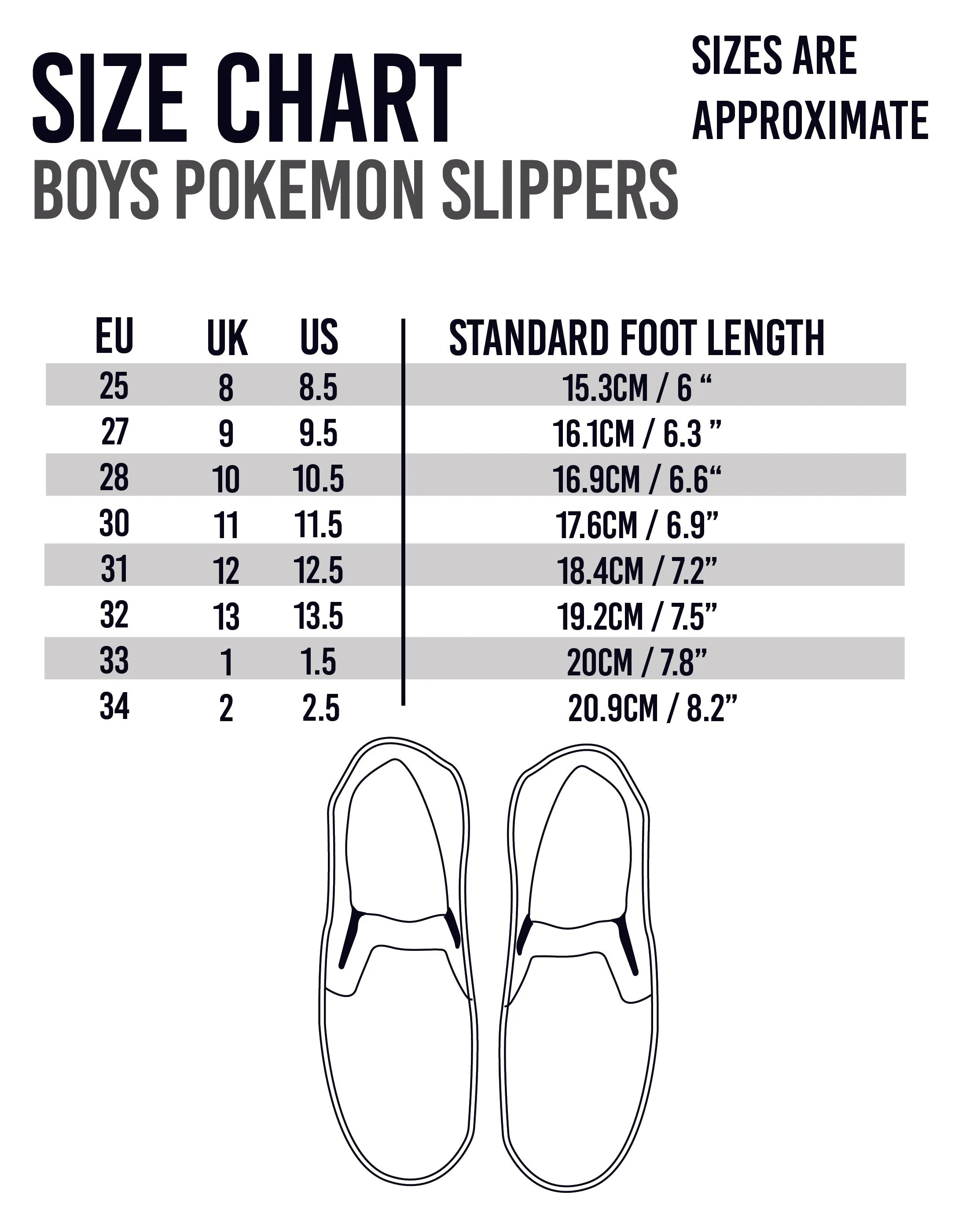 Pokemon Pikachu Graffiti Face Kid's Grey Marl Loafer Slippers