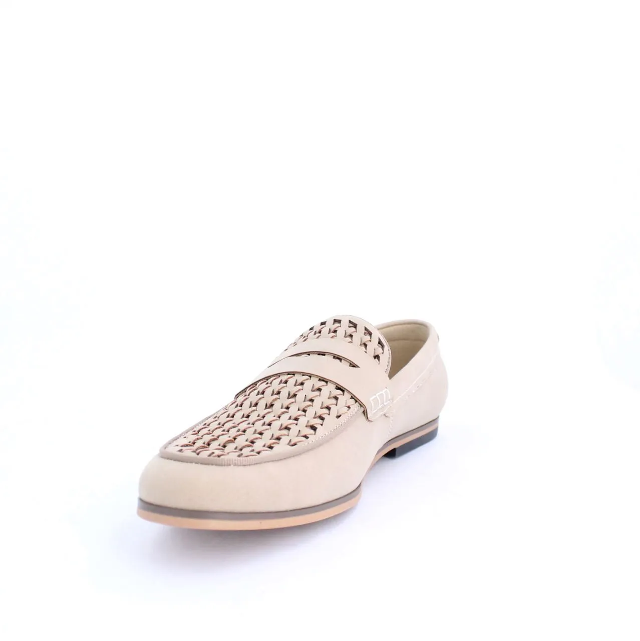 ROLANDO MENS LOAFERS-BEIGE