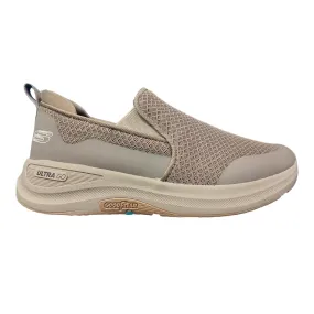 Skechers Arch Fit Slip-In Beige – Orthopedic Memory Foam Sneakers w/ Slip-On Design | Men’s & Women’s Lightweight Shoes for Walking, Work & Casual Wear | Royal Trend Pakistan