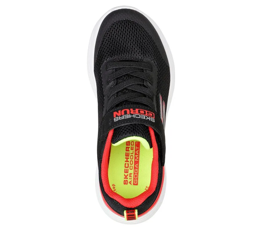 Skechers Kids Go Run 400 V2 Krozor Trainers - Black / Red