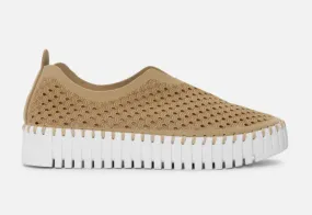 Tulip 3373 - The On-The-Go-Platform-Slip-On in Latte