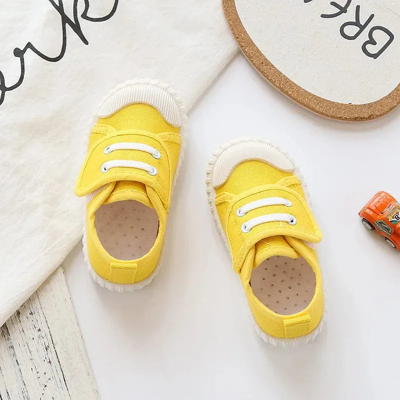 Vibrant Kids Canvas Shoes