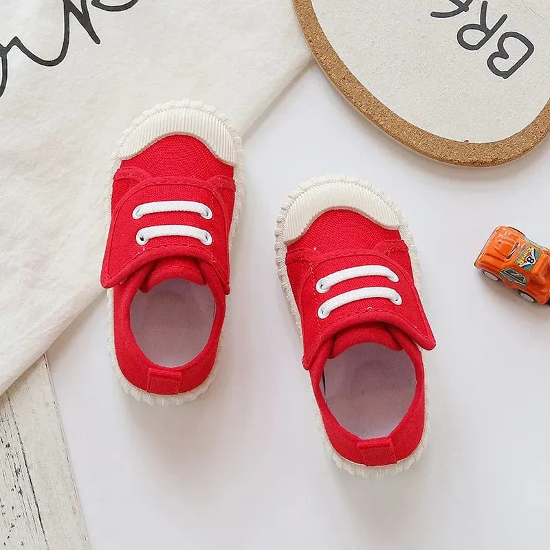 Vibrant Kids Canvas Shoes