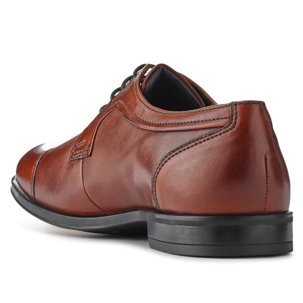 Wide-Fit Leather Oxfords - ITAR41005 / 327 173