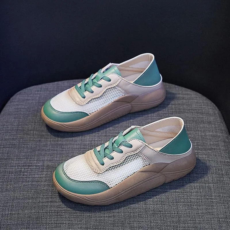 Women's Casual Thick Sole Soft Non-slip Breathable Sneakers