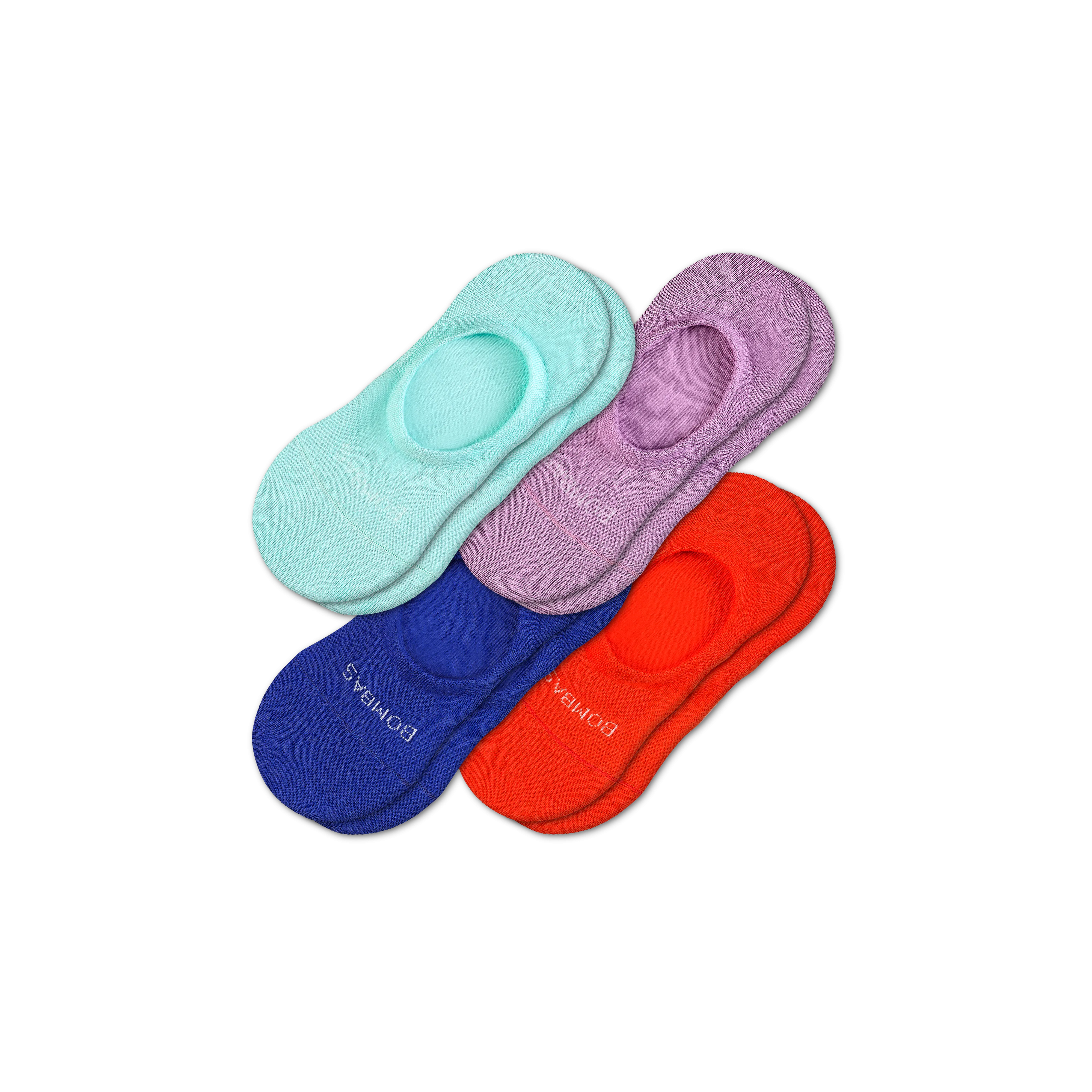 Youth Lightweight No Show Sock 4-Pack