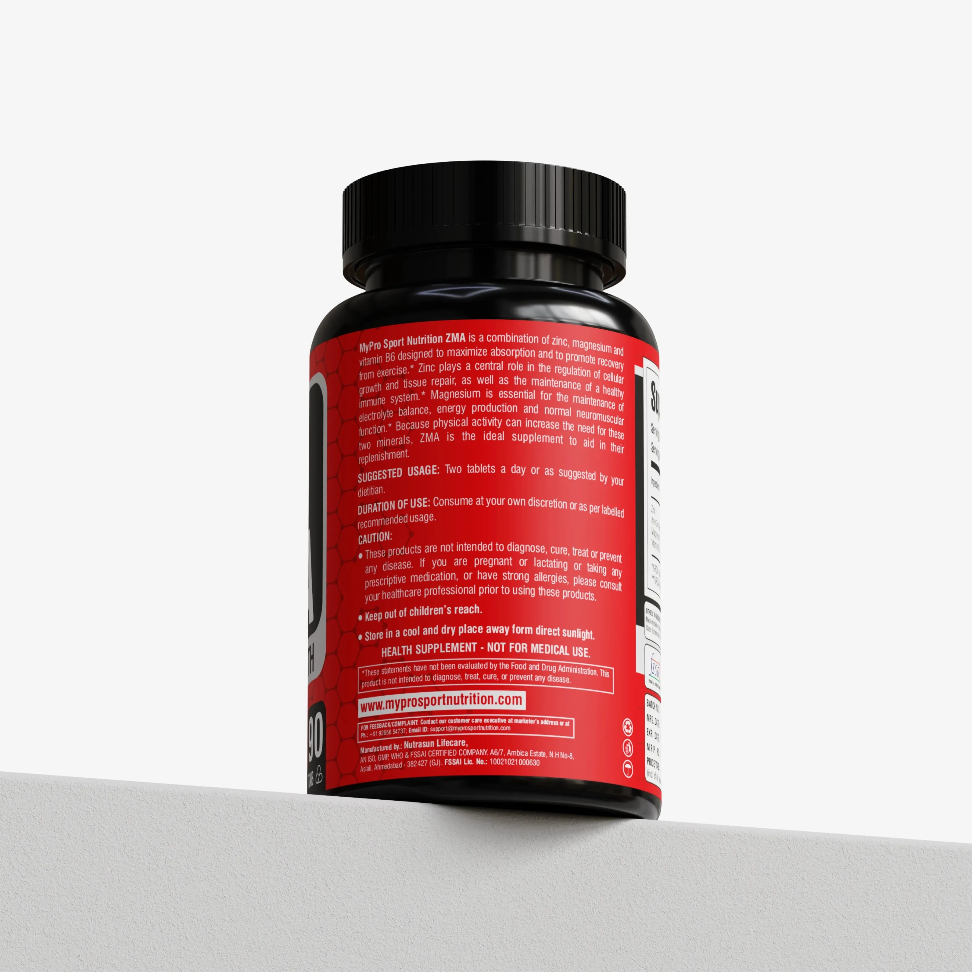 Zinc - ZMA Tablet