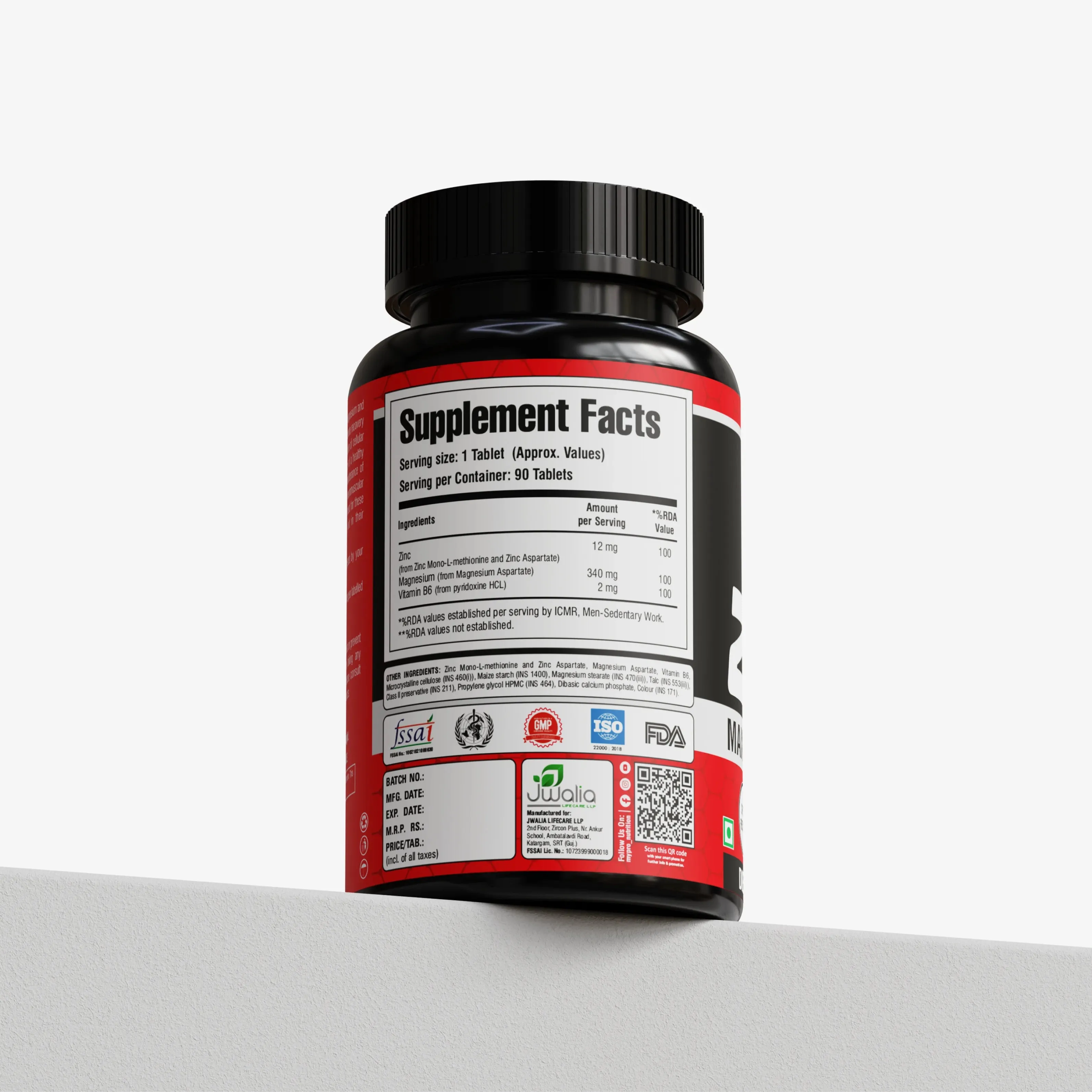 Zinc - ZMA Tablet